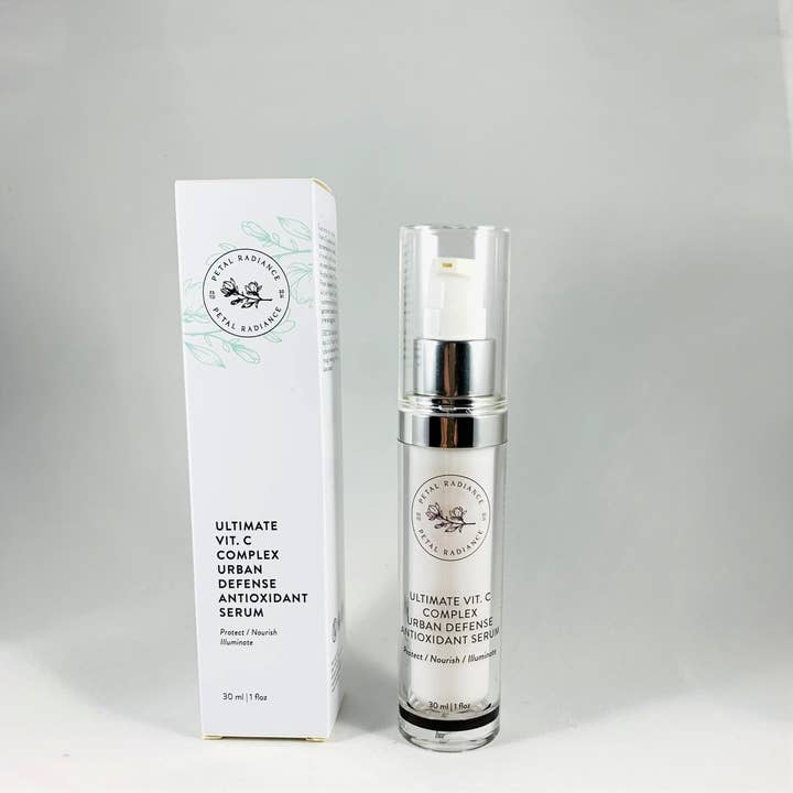 Ultimate Vit. C Complex Urban Defense Antioxidant Serum for wholesale by Petal Radiance Skincare LLC