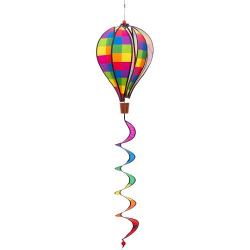 HQ Kites & Designs - Wholesale Wind Spinner - Hot Air Balloon Twist Pixel
