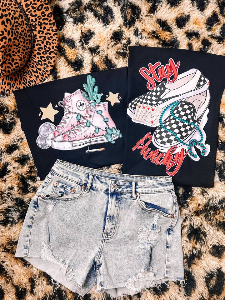 ZZ Threadz - Wholesale Screen Printed T-Shirt - Kids - Punchy Girl Collection