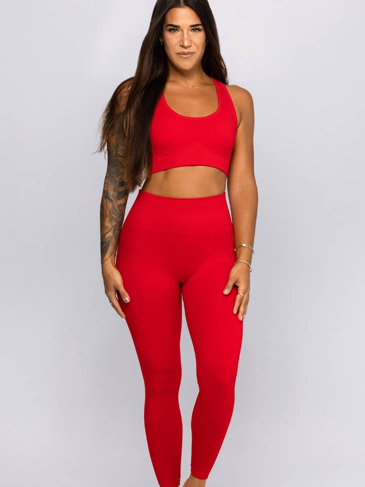 Amara Leggings - Red Roses for wholesale by PHUTURE