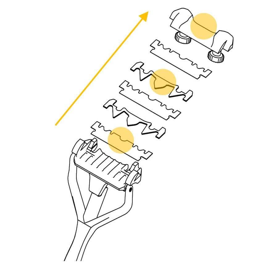 SHAVENT – Großhandel Rasierer – Herren – NEU: SHAVENT Original 2.0 - Magnetic Force - eleganter Schwingkopf-Rasierer aus Metall11