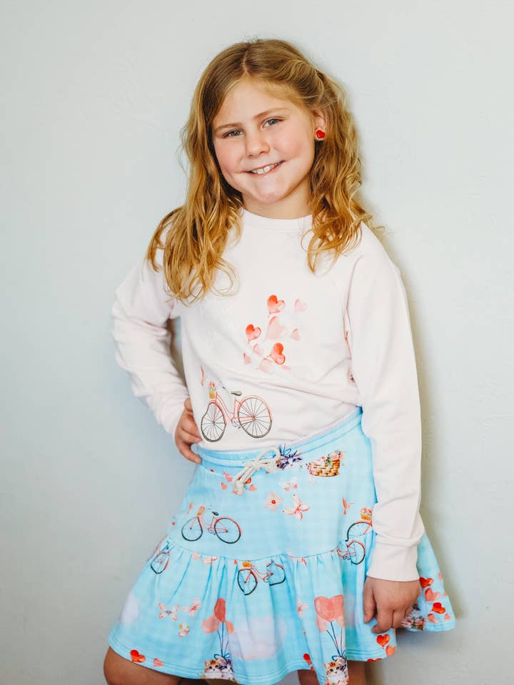 Skort Love Is In The Air pour la vente par Riley & Rett