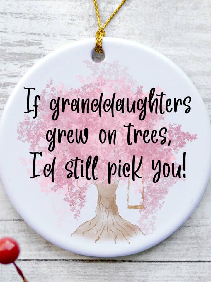 Granddaughter Ornament, Granddaughter Christmas Gifts for wholesale by It's So Perfect
