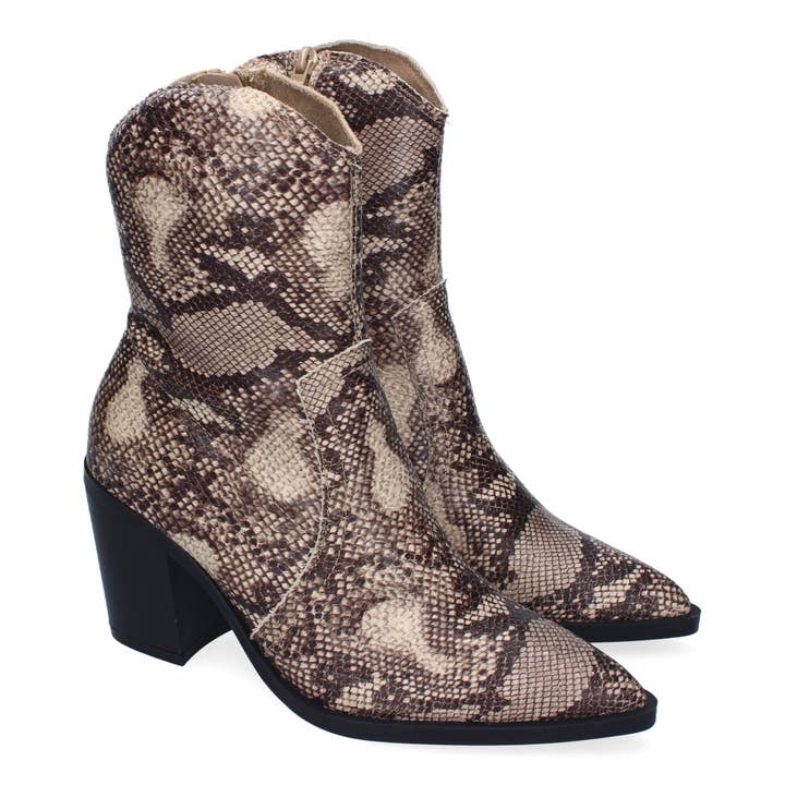 Women's Comfortable and Elegant Heeled Ankle Boots for wholesale by Brideluxe Mayorista