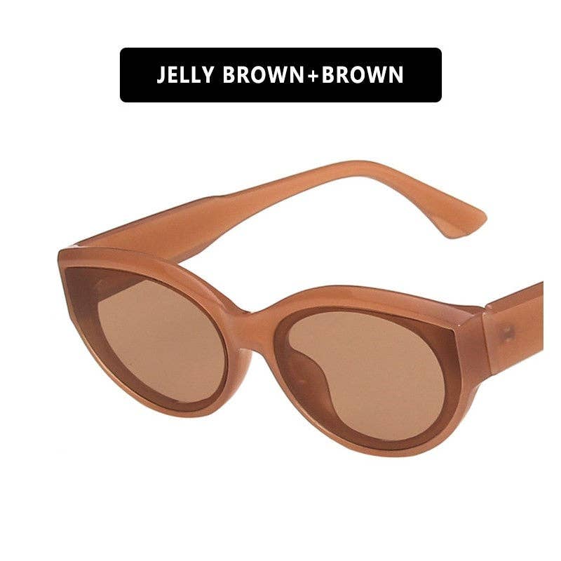 Mirazshoes WholeSale - Wholesale Sunglasses - Women's - Hipster Lightweight Oval Sunglasses9