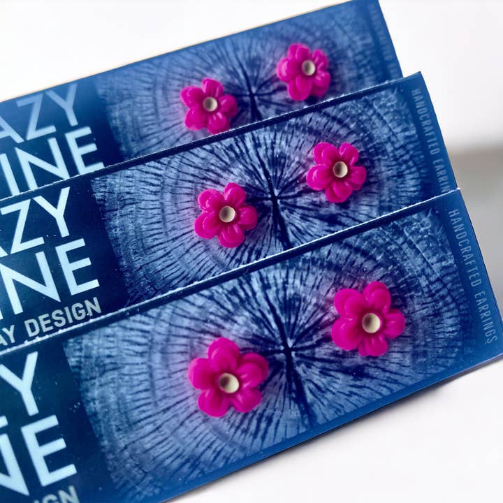 Lazy Pine Clay Design - Wholesale Jewelry Set - Mini Flower Stud Set5