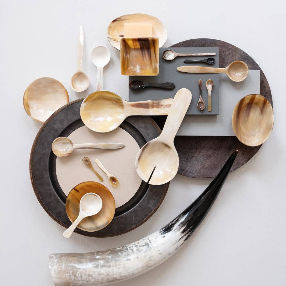 MAADILI COLLECTIVE - Wholesale Decorative Plate/Dish/Bowl - Oval Horn Bowl1