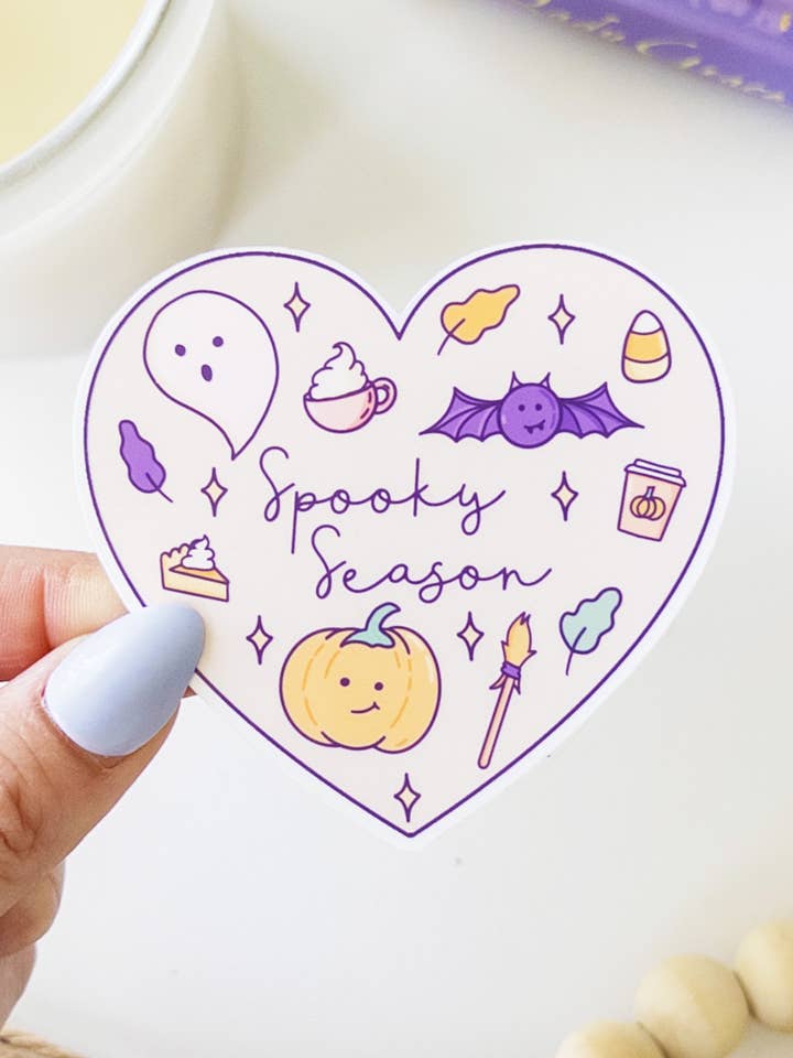 Autocollant Spooky Season pour la vente par Samantha Jane Studios