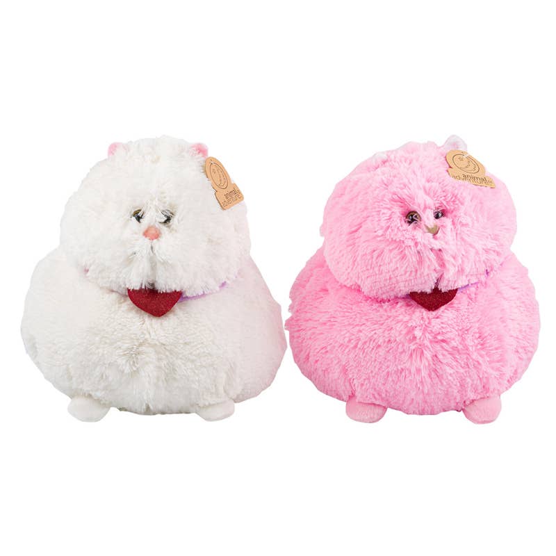 Deluxe Import Trading – Engroshandel Plyslegetøj - Børn og baby – Valentine-katteplys - 11'' - Assorterede0