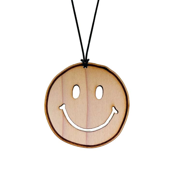 Smiley Face (See-Thru) Hang & Hide Air Freshener for wholesale by Arotags
