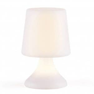 Villa - LED Lounge lamp Midnat D16 x 25.5 cm White PE for wholesale by Forma House