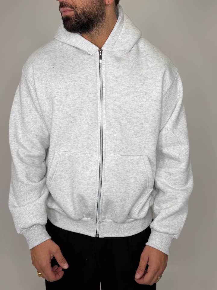 Essential Zip Sweatshirt for wholesale by LAB22
