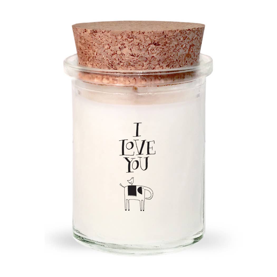 Seaglow Candles - Wholesale Jar/Filled Candle - I Love You Soy Candle0