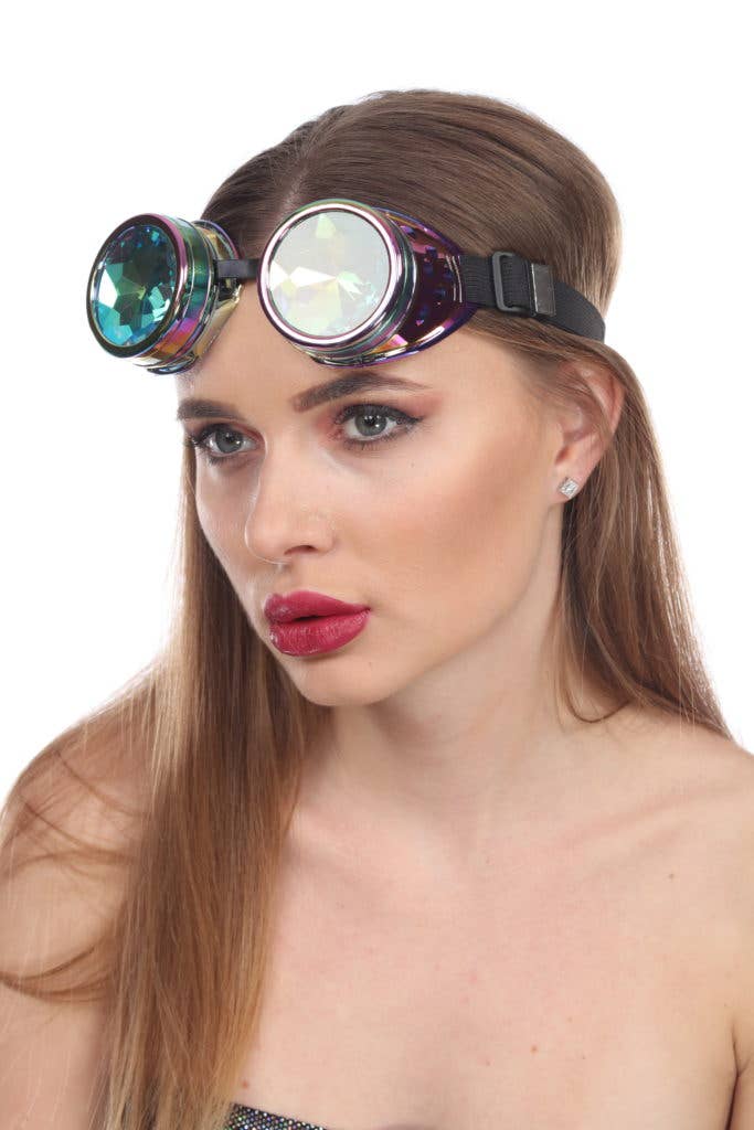 Western Fashion - Wholesale Costume - Unisex - 68741 - Rave Kaleidoscope goggles13