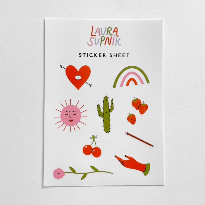 Stickervel voor wholesale door Laura Supnik