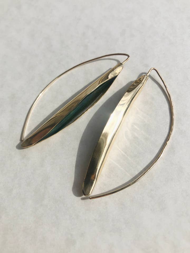 Boucles d'oreilles Swell pour la vente par Zelik