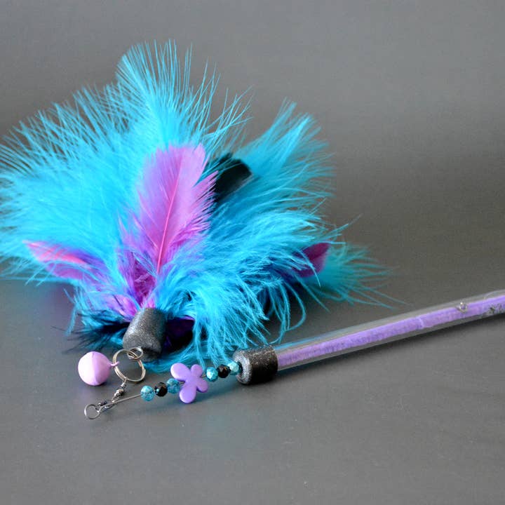 Cat Duster - Juguete para gatos con plumas para venta al por mayor de O'Bout de la Plume