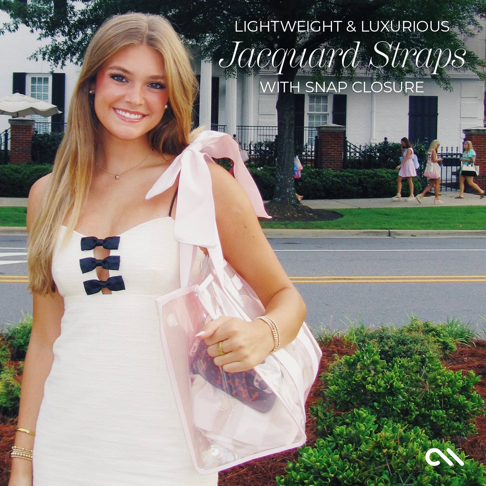 Case-Mate - Wholesale Tote Bag - Women's - Case-Mate Ballet Pink Bow Jelly Tote Bag2