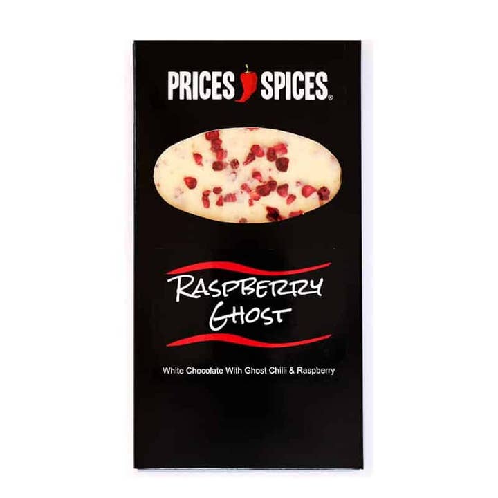 Raspberry Ghost Chilli Chocolate for wholesale by Prices Spices