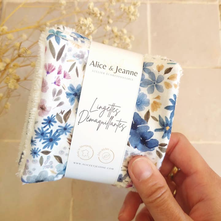 Alice et Jeanne - Wholesale Makeup Remover - Anaïs washable makeup remover wipes1