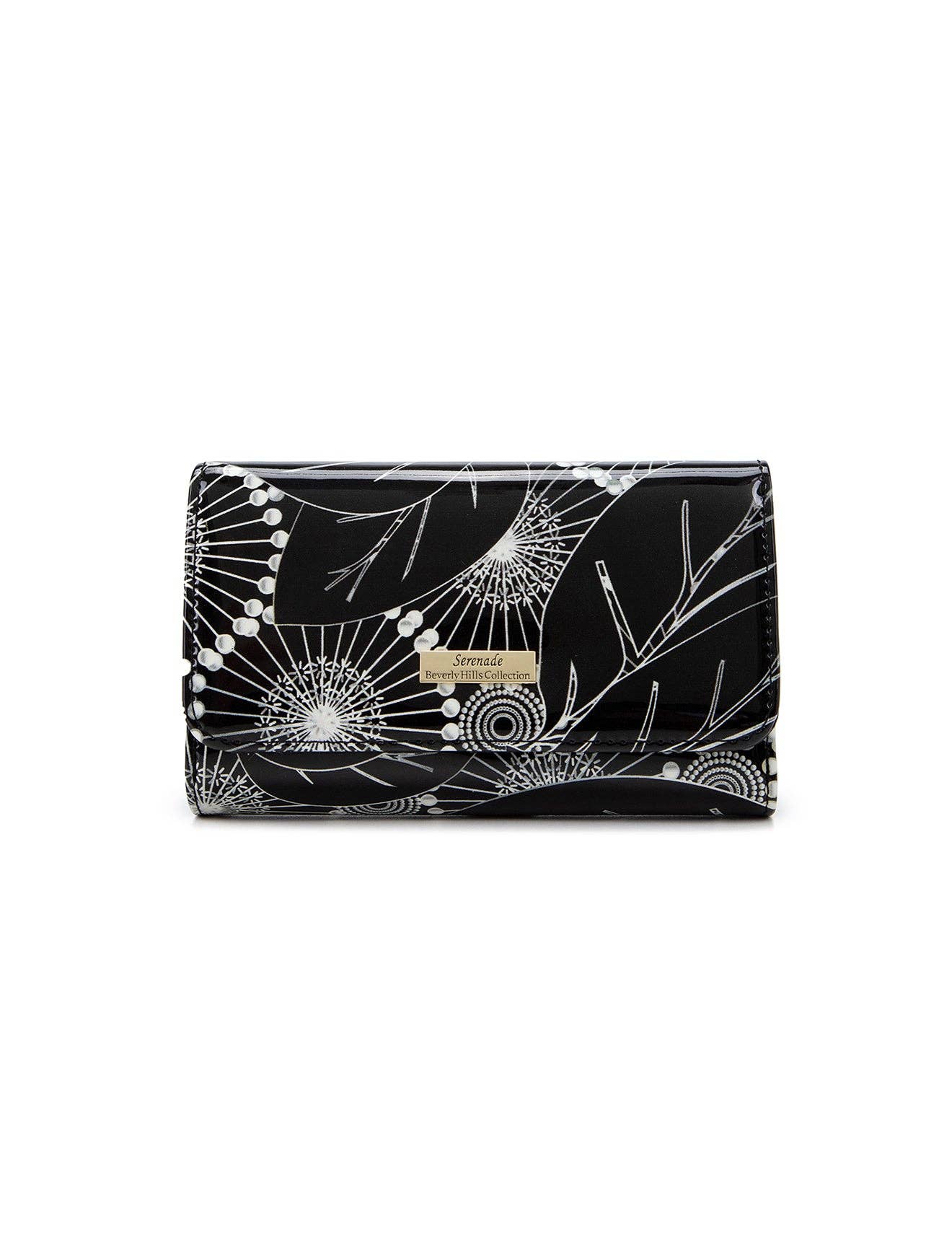 Serenade Beverly Hills Collection - Wholesale Wallet – Women's - ASPEN MEDIUM PATENT LEATHER WALLET WITH RFID- WSF402