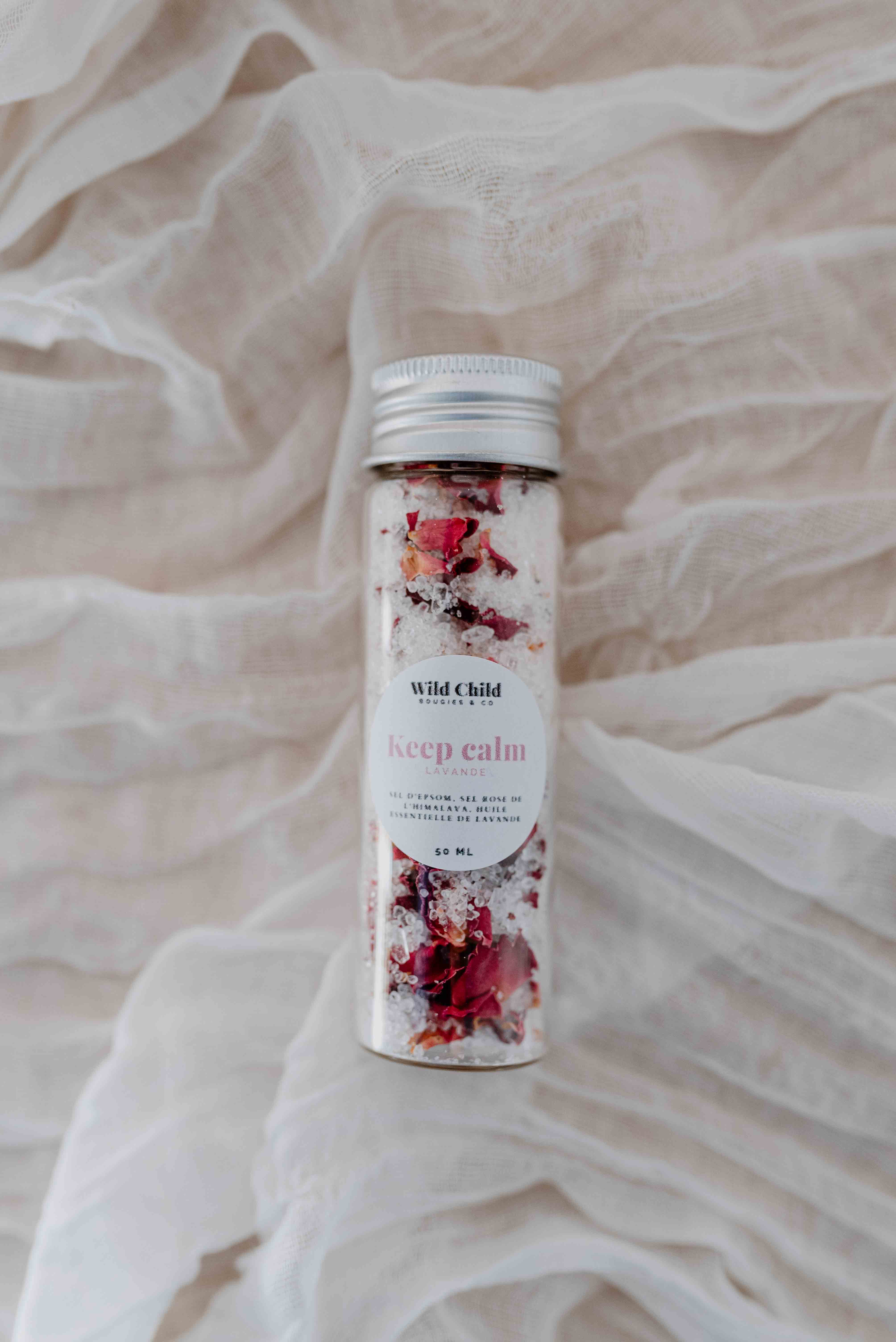 WILD CHILD Bougies & Co - Wholesale Bath Salts - LAVENDER bath salt2