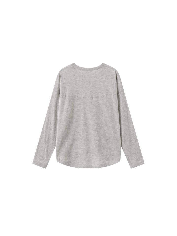 CUBIC - Wholesale Knit Top - Women's - Crew Neck Long Sleeve Top with Wool Blend1