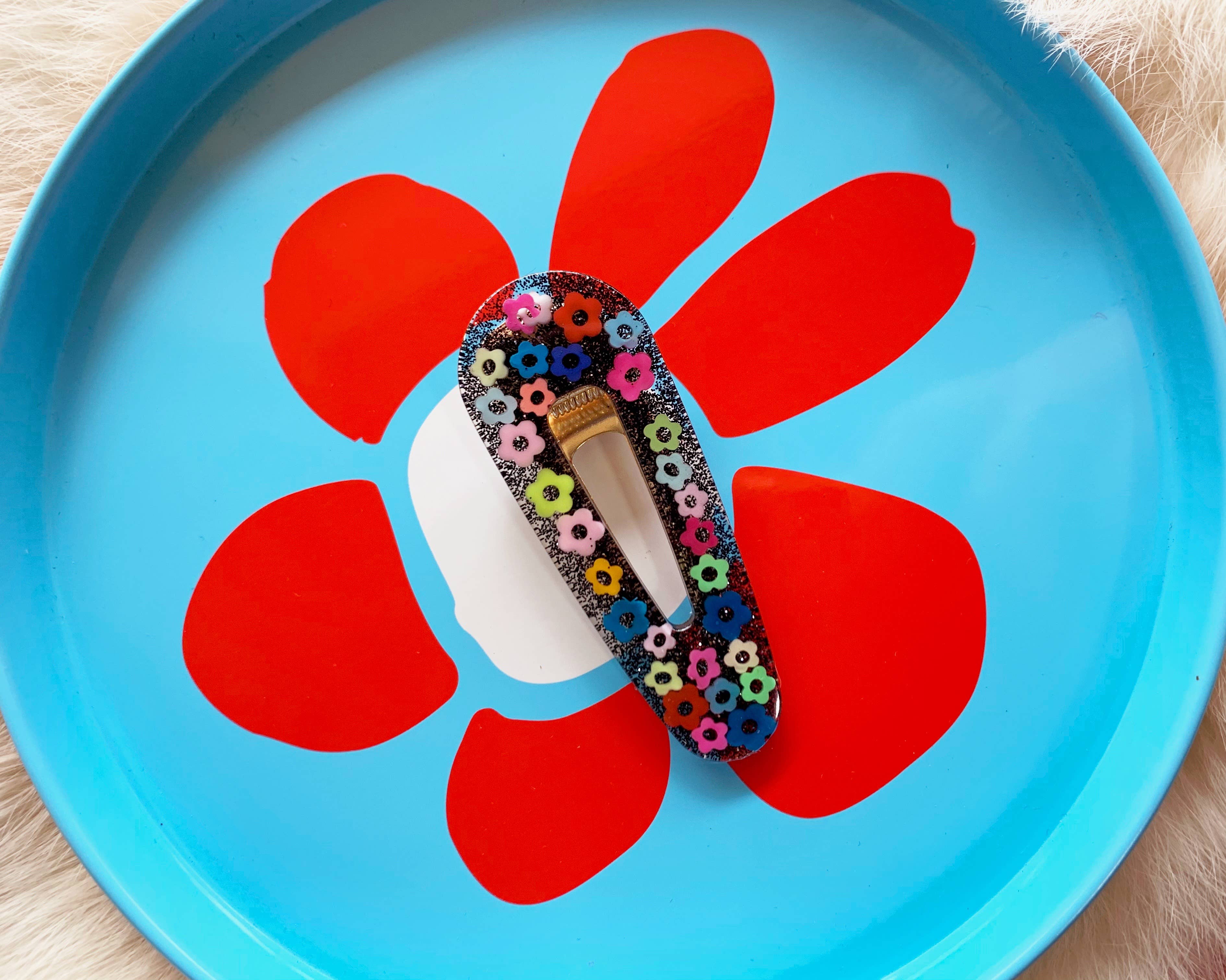 Coco's Musings - Wholesale Hair Clip - Women's - Night Garden Hair Clips2