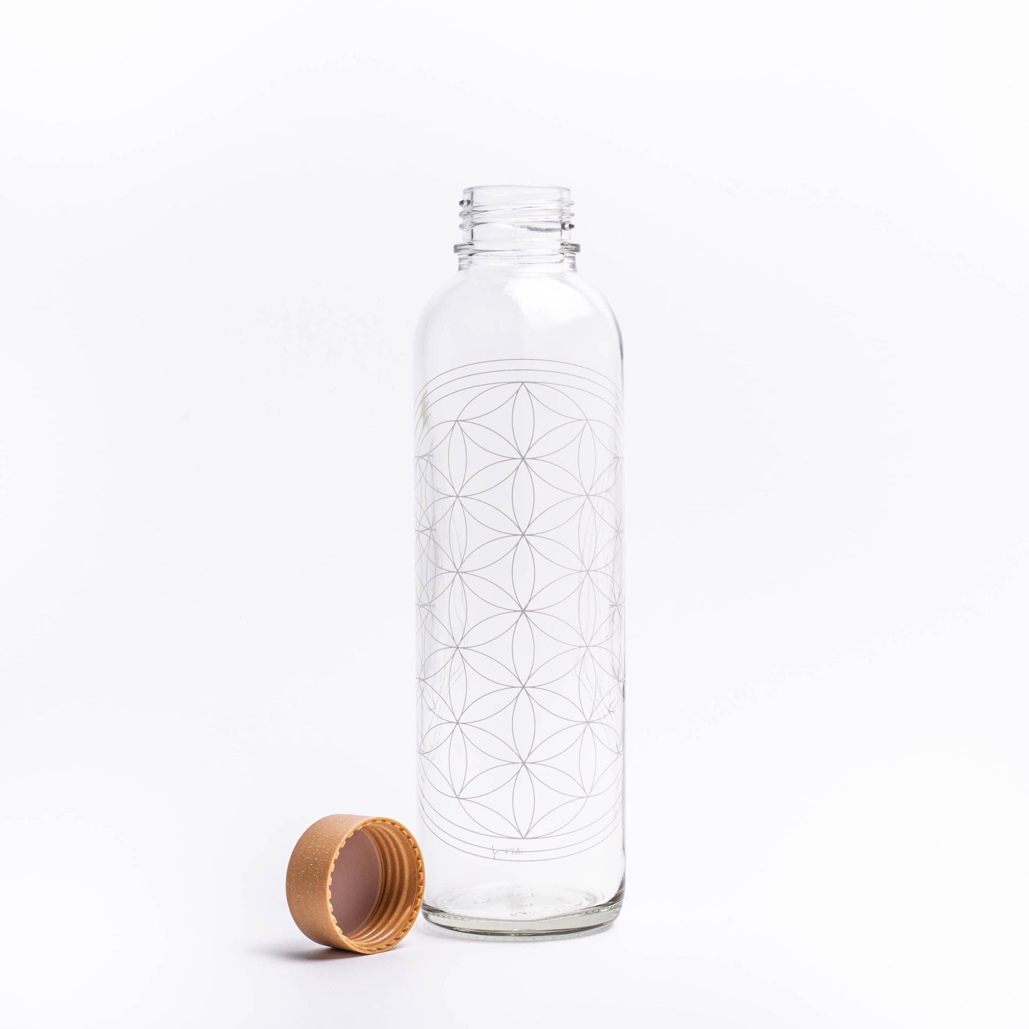 Carry Bottles - Wholesale Water Bottle - Glass Water Bottle - CARRY Bottle FLOWER OF LIFE 0.7l1