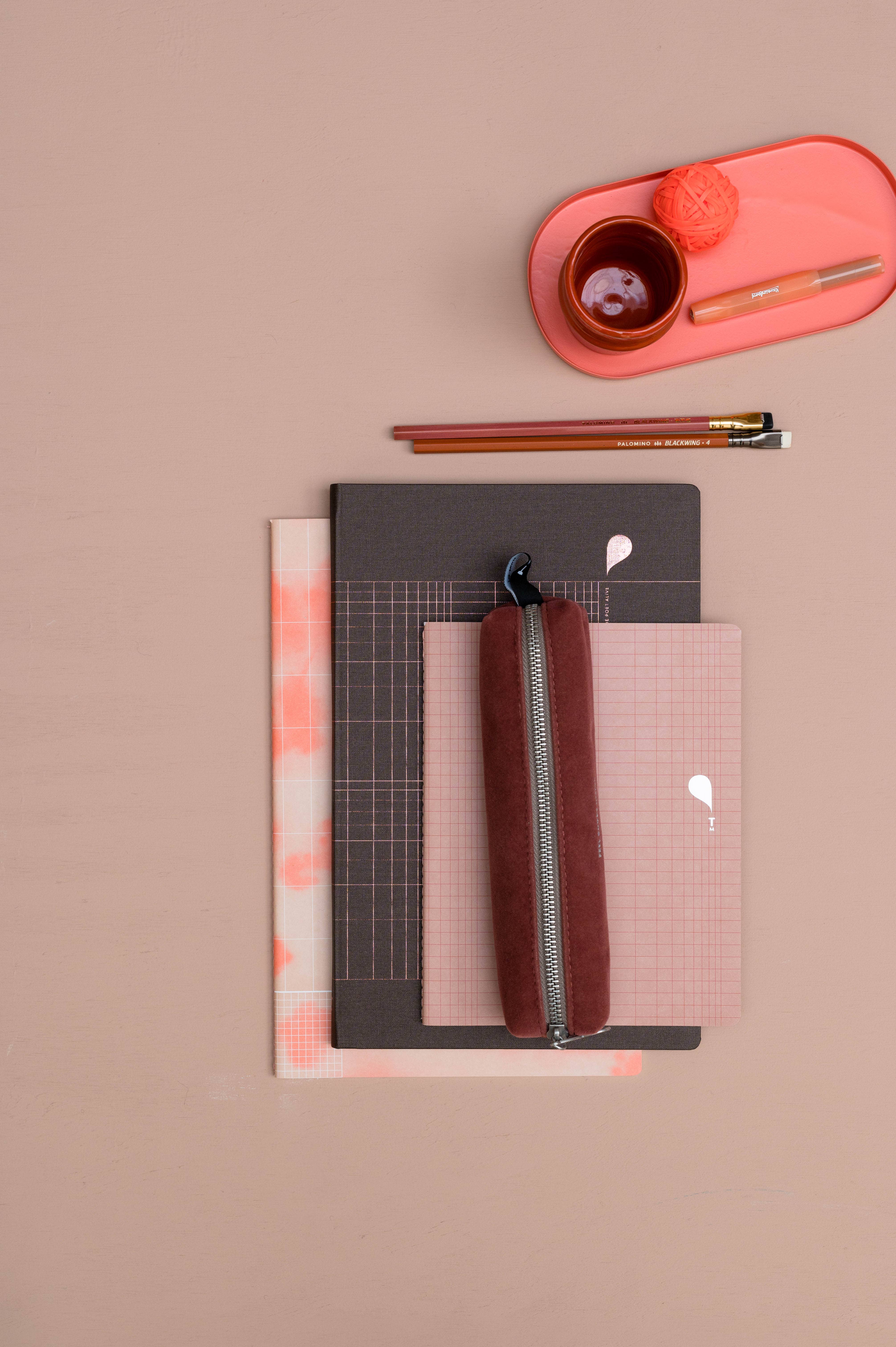 Tinne Mia – Engroshandel Notesbog – Linned notesbog A4 - Sæl Brun4