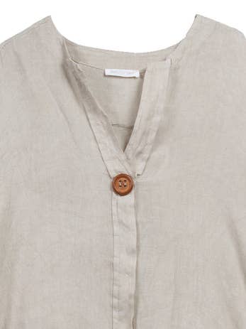 Vestido Marcella em Bege Claro por atacado de Caposhie