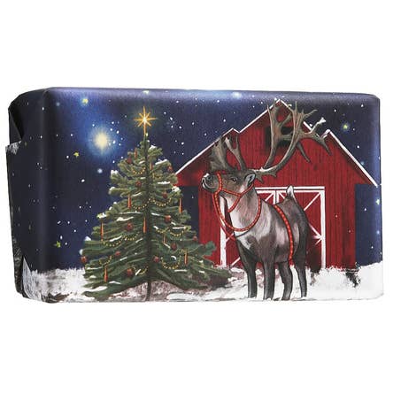 Christmas soap scented with pine 190g for wholesale by LS GROUP