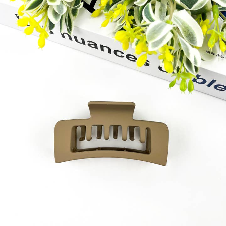 TheDivaSoap - Wholesale Hair Clip - Women's - Classic Rectangular Claw Hair Clip
