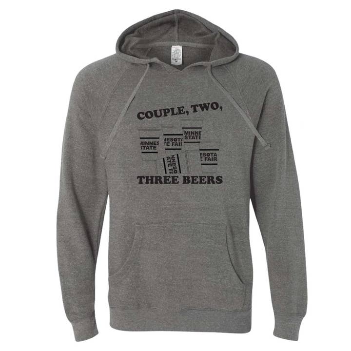 Sudadera con capucha Couple, Two, Three State Fair Beers MN para venta al por mayor de Minnesota Awesome