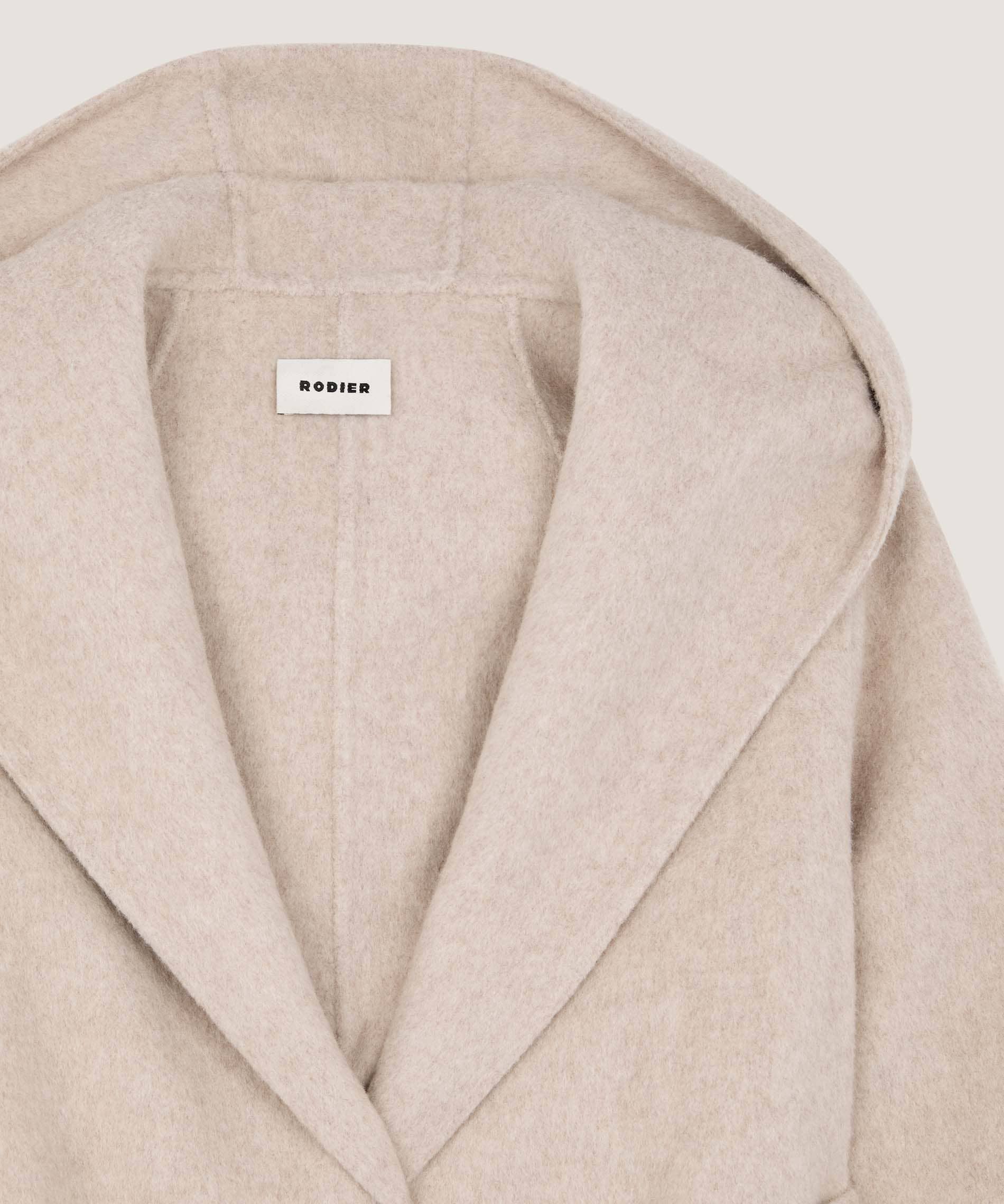 Rodier - Vendita all'ingrosso Cappotto - Donna - Cappotto con cappuccio in lana11