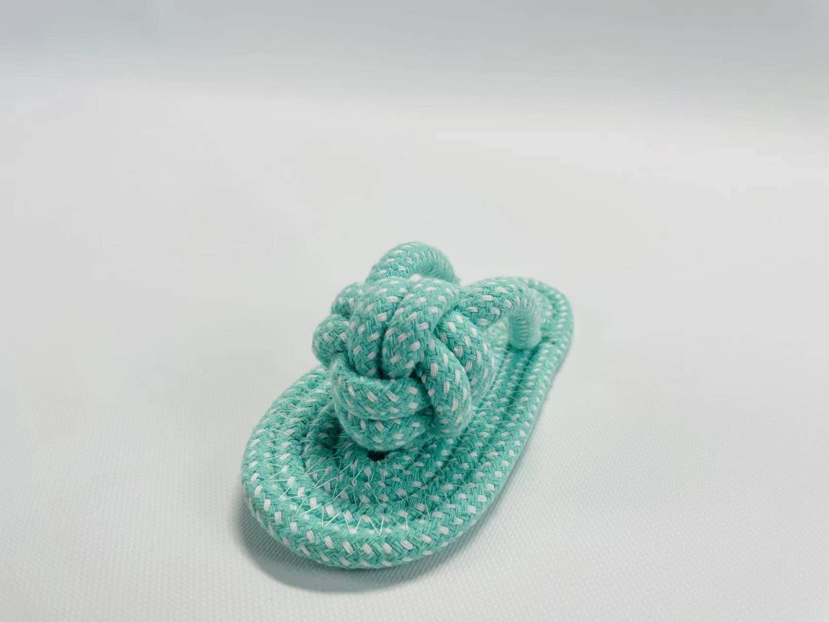 Monli Handcrafted Pet Toys - Vendita all'ingrosso Giocattolo di corda - Cani - Giocattolo per cani a forma di pantofole fatte a mano, giocattoli divertenti per cani13