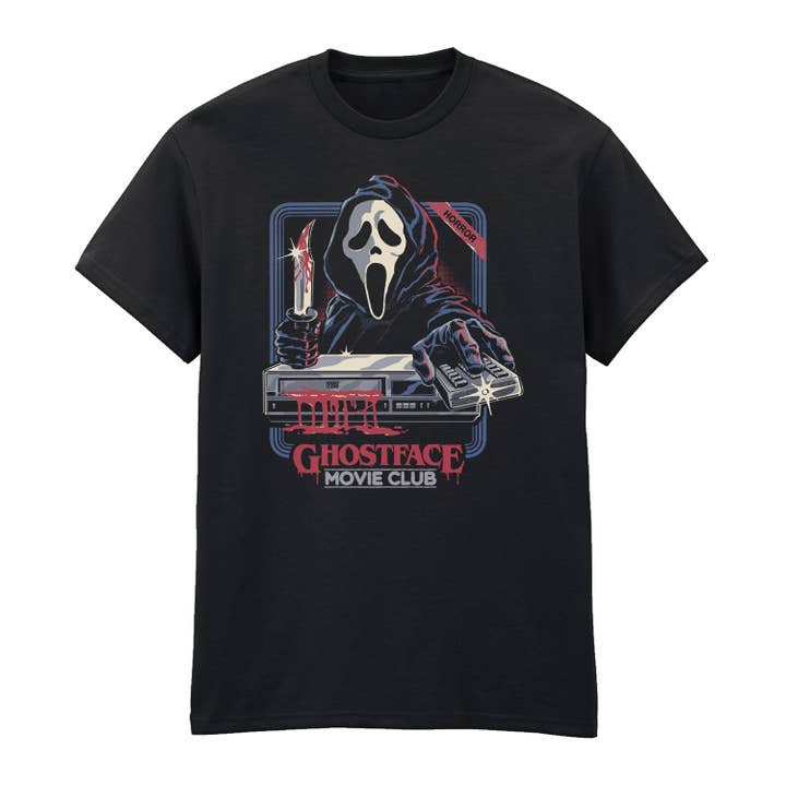 COLLABORATION GHOSTFACE - CLUB DE CINÉMA - T-SHIRT pour la vente par Heroes Inc. Europe B.V.