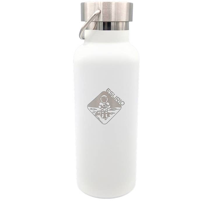 ESURIO - Vente Bouteilles d'eau - Gourde isotherme "Arcturus" 500 ml Blanc Lunaire