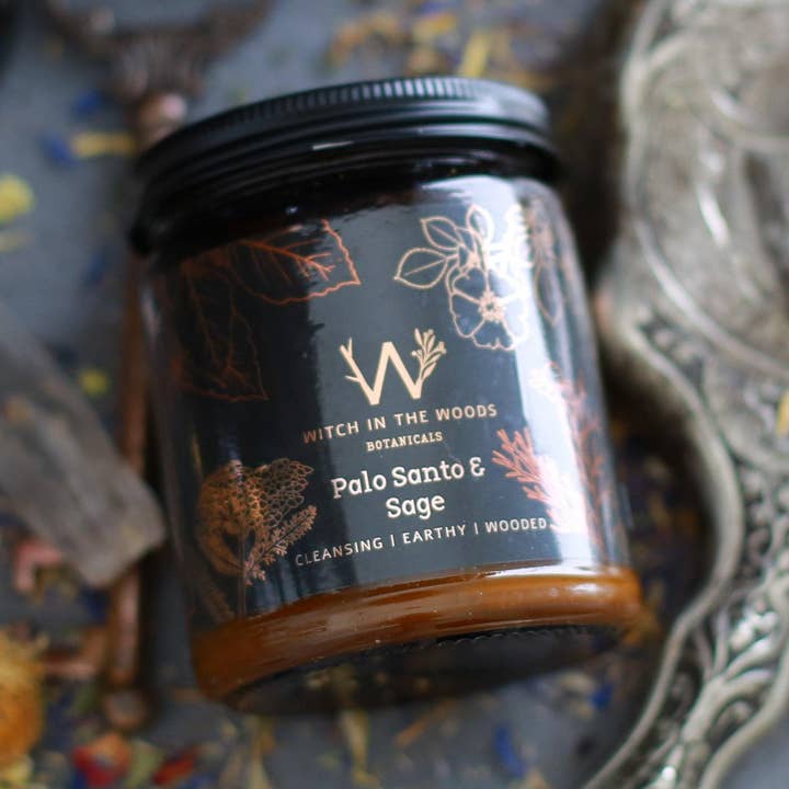 Palo Santo + Salvia för wholesale av Witch in the Woods Botanicals