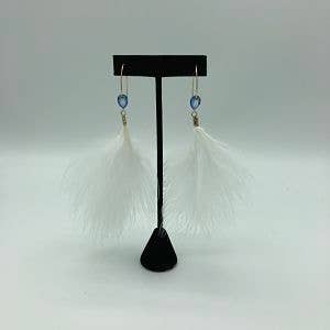 White Out Earring - Gold Filled for wholesale by Pluma Styles