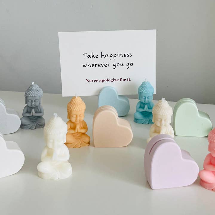 Sweet-Deco Creative - Wholesale Novelty Candle - Hand cast little Buddha candle