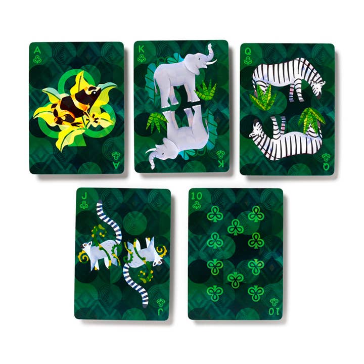 Puckator Ltd – wholesale Playing cards – Animal Kingdom Standard Playing Card Deck