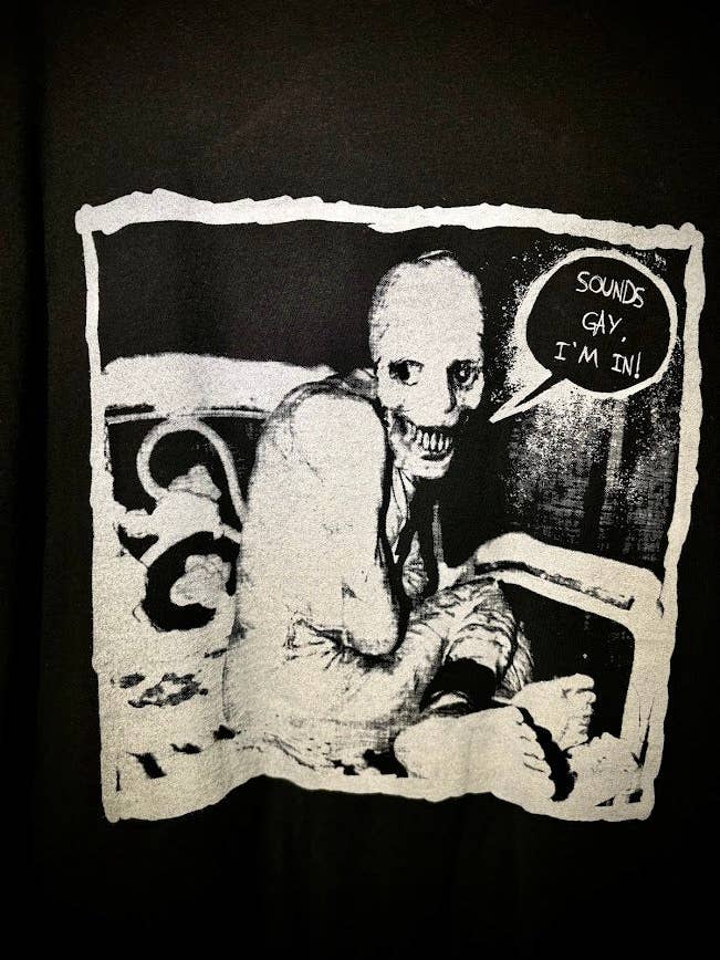 Russian Sleep study, sound's gay, I'm in tee. for wholesale by Three Raccoons