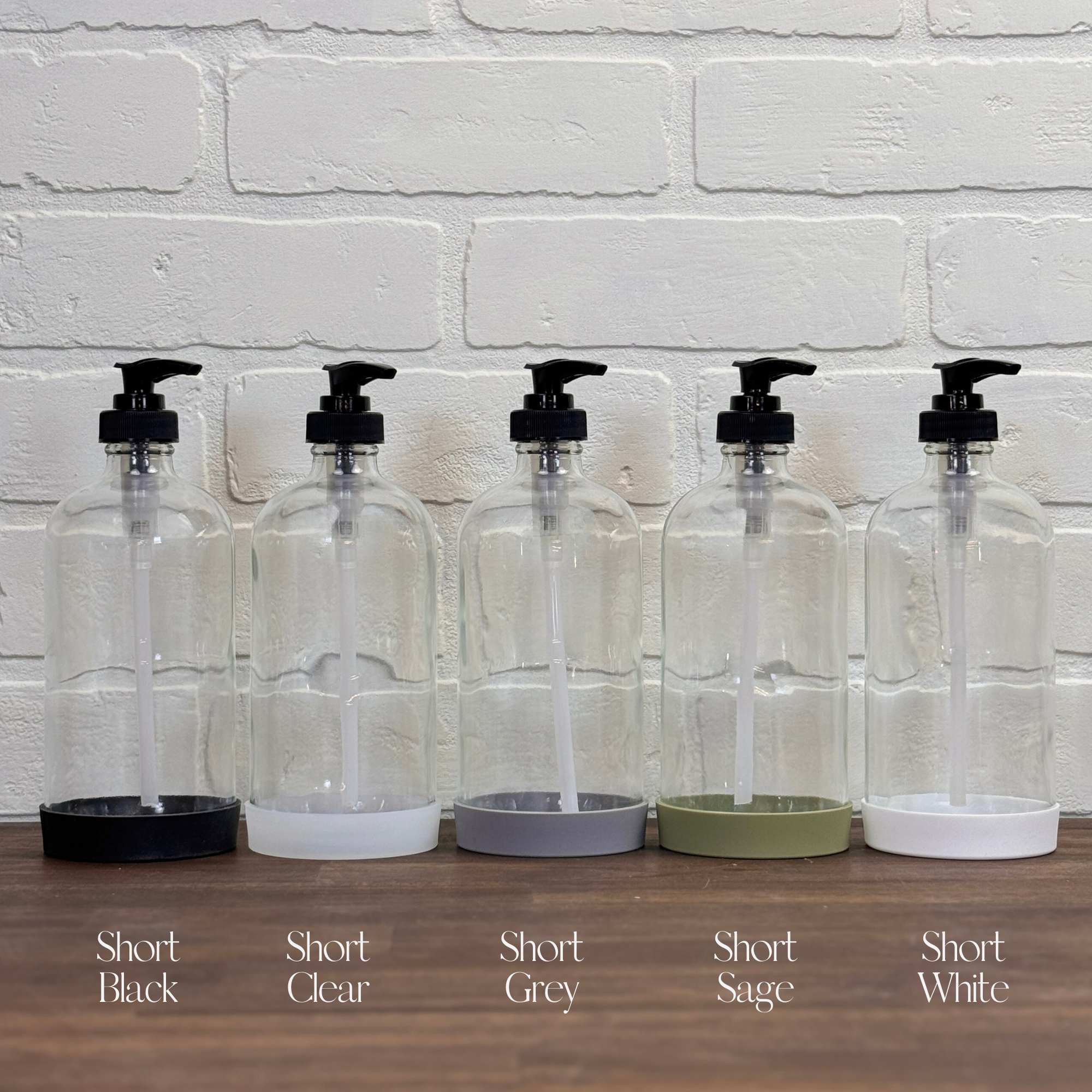 The Bottle Shoppe - Wholesale Spray Bottle - 16oz Clear Bottle with Silicone Sleeve | Pump, Cap, Sprayer10