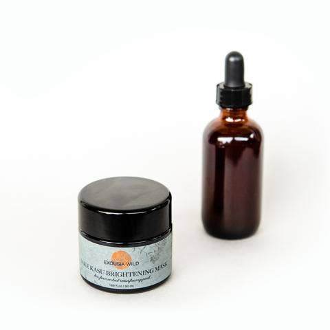 Exousia Wild - Wholesale Skincare Face Mask - Sake Kasu Brightening Mask2