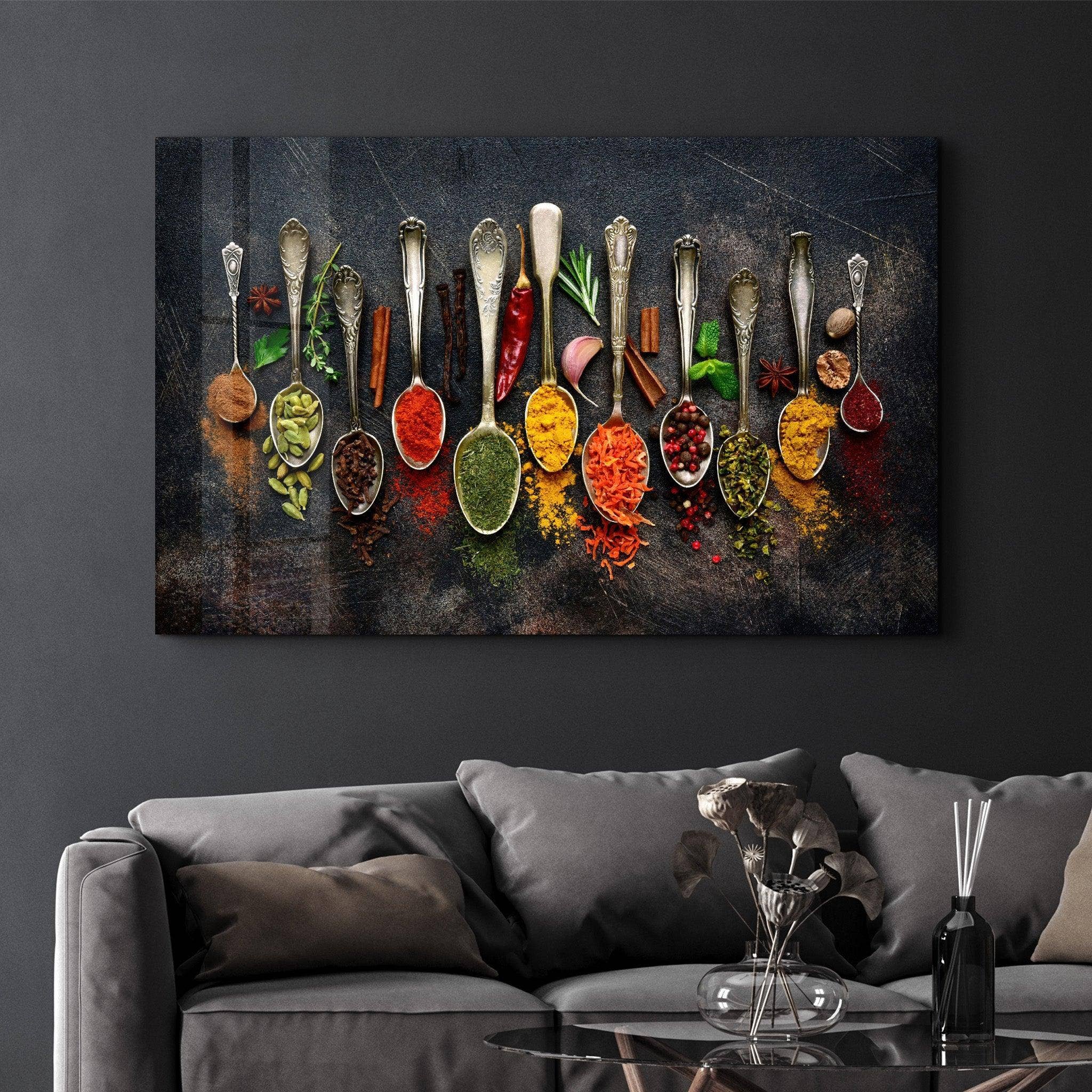 Artdesigna KG - Wholesale Art Print - Indian Spices | Glass Wall Art4