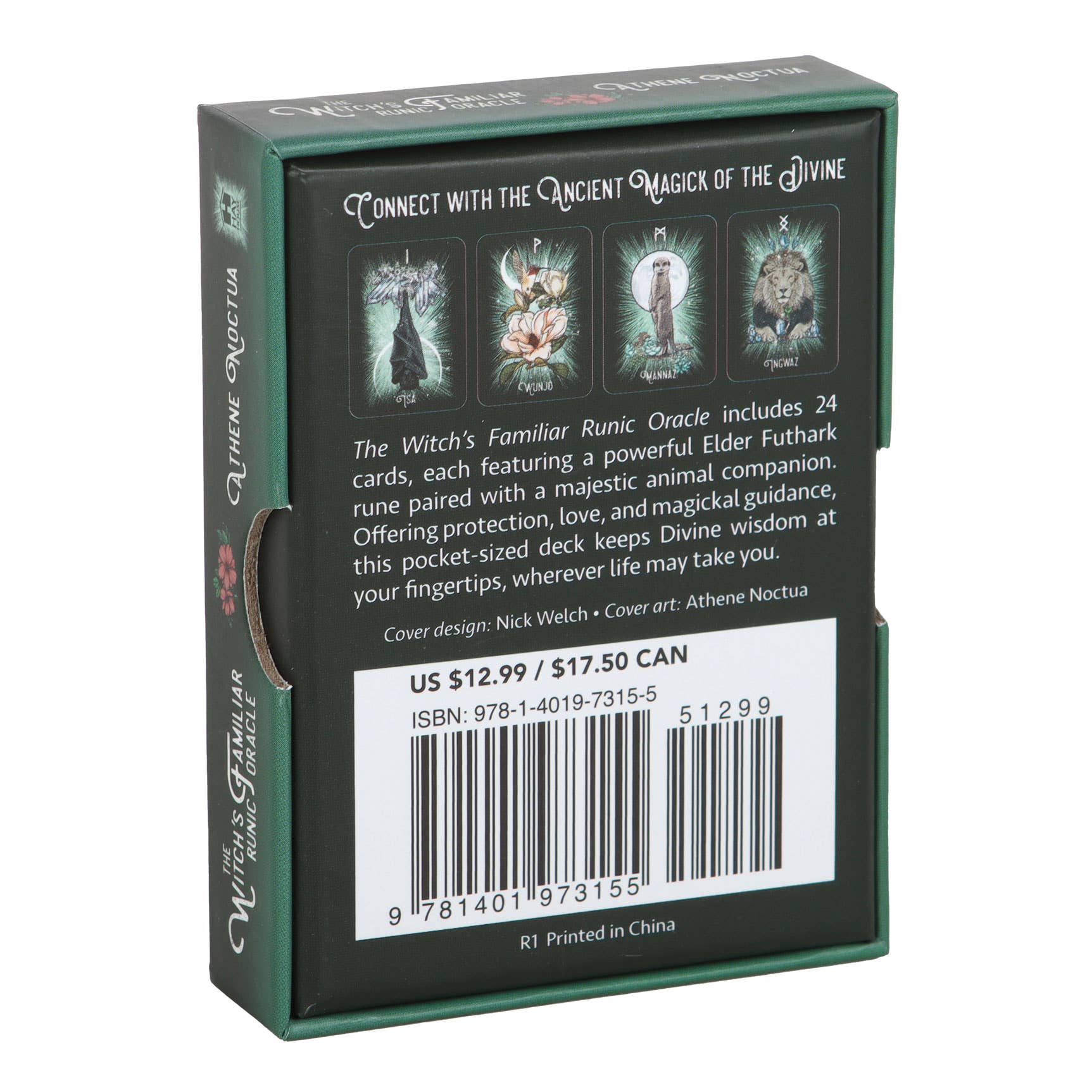 Something Different Wholesale – wholesale Tarot cards – The Witch’s Familiar Runic Oracle Cards3