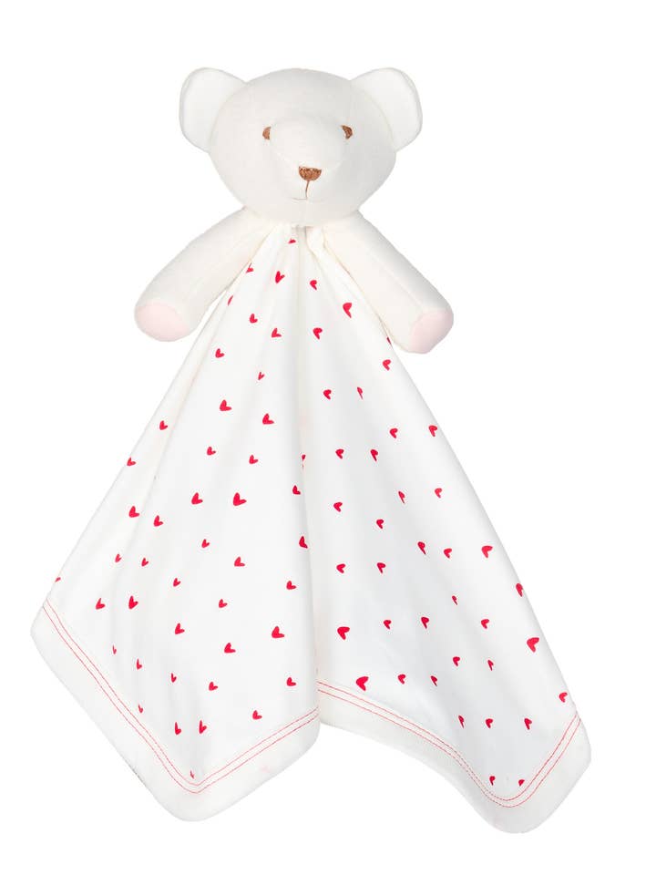 Ami Couverture Ours - Cœurs Rouges pour la vente par Under the Nile