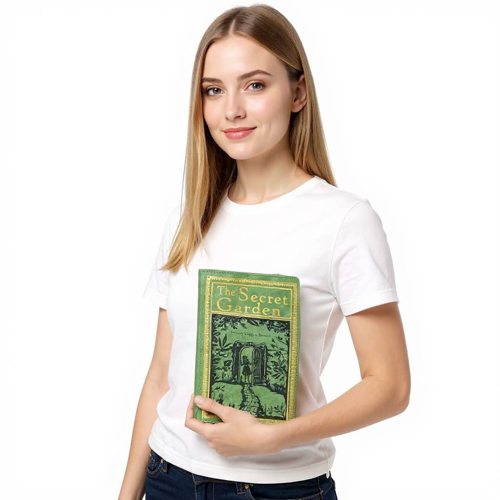 COMECO INC - Wholesale Clutch Bag - Women's - The Secret Garden Book Clutch Bag4
