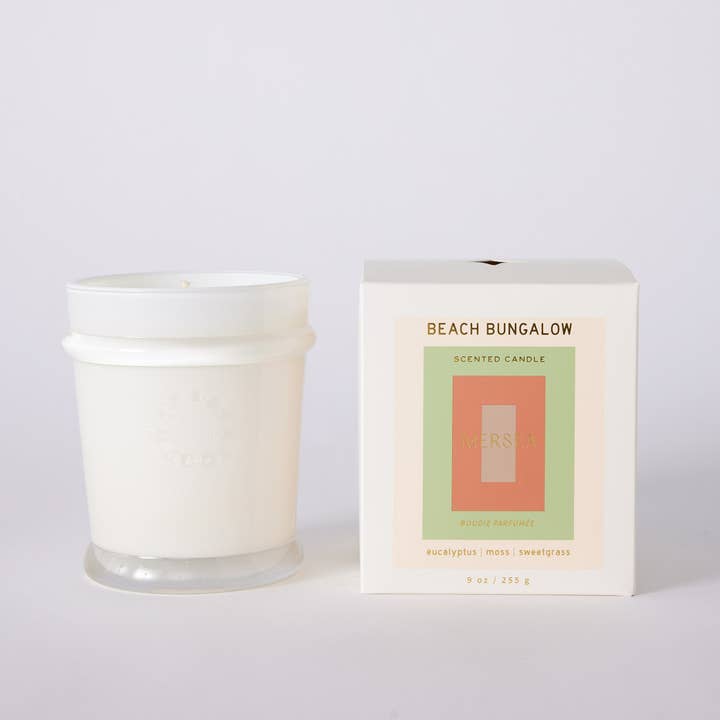 MERSEA - Wholesale Jar/Filled Candle - Beach Bungalow Boxed Candle1